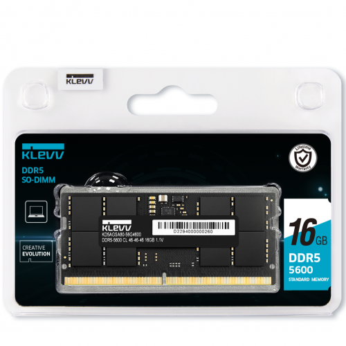 KLEVV PERF SODIMM - 16GB DDR5 5600 single